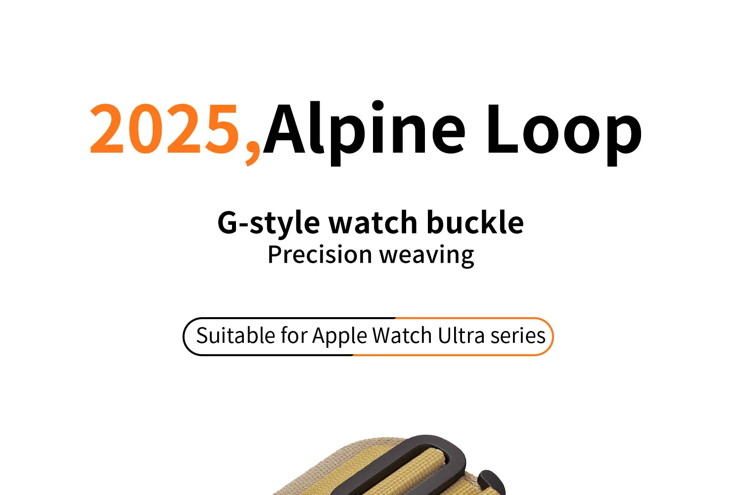 Kebitt New High Quality Nylon Strap Alpine Loop For Apple Watch Series 11 10 9 8 7 6 5 Se 3 Ultra 3 2 Band Iwatch 46mm 45mm 49mm