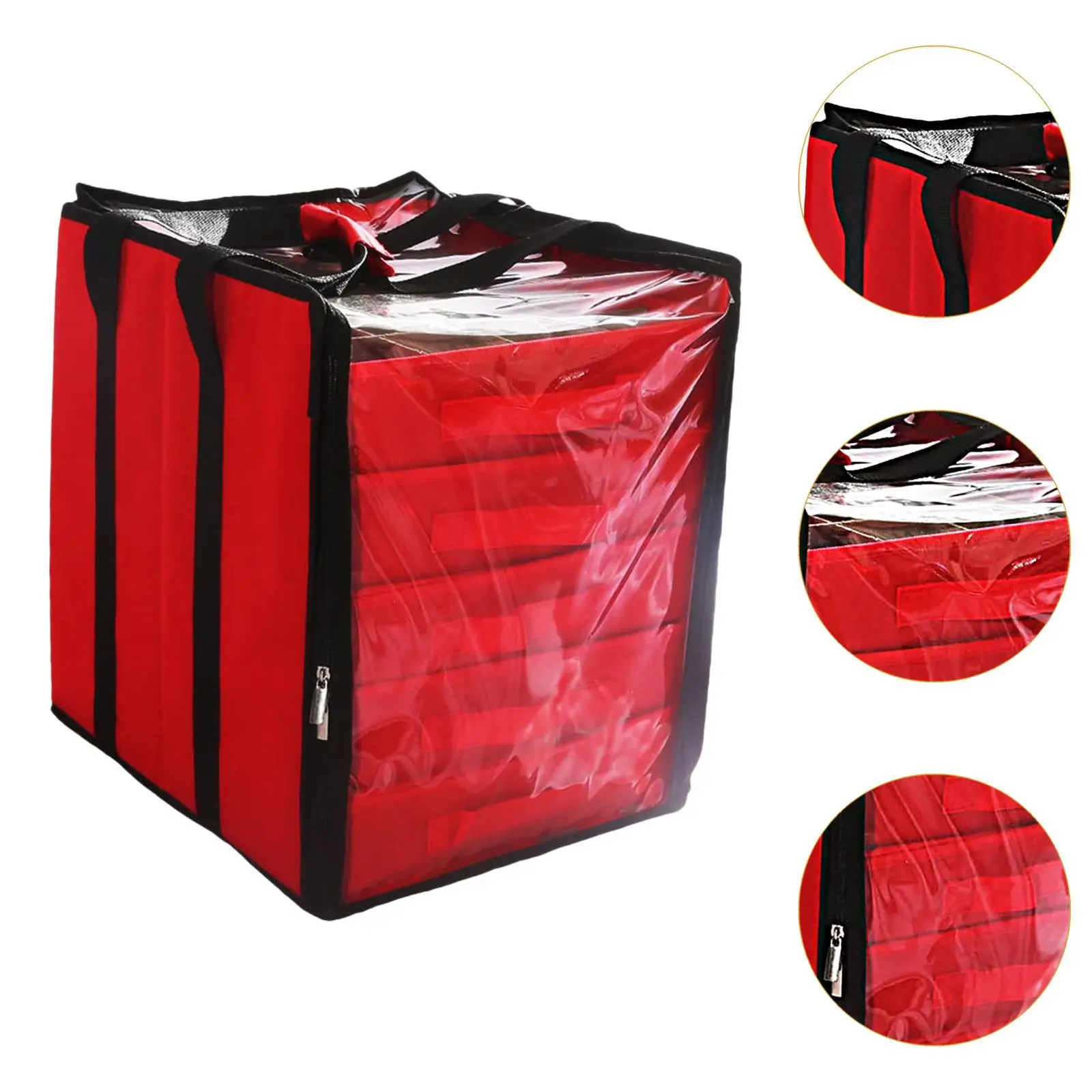 Christmas Ornament Storage Box Container Bin with Dividers Drawer Organizer for Fireplace