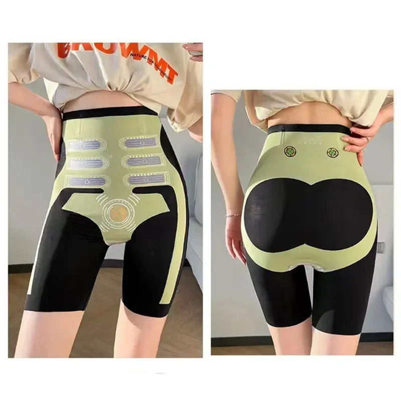 

Hip Waist Yoga Slim Belly Seamless Women Boxer Flat Fit Pants Thin Shapewear Levitation Shorts Lift High Safety