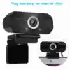 1080P Desktop Computer Camera USB Online Class Webcam with Microphone Computer Camera Drive  Camera USB Camera PC Webcam 1