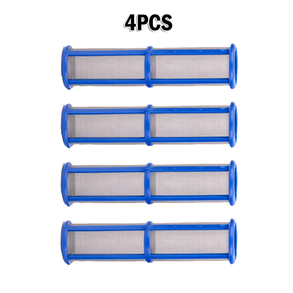

4 Pcs Spray Pump Filter 100 Mesh Airless Electric Paint Sprayer Hose Filter Adapter For G 390 395 495 595