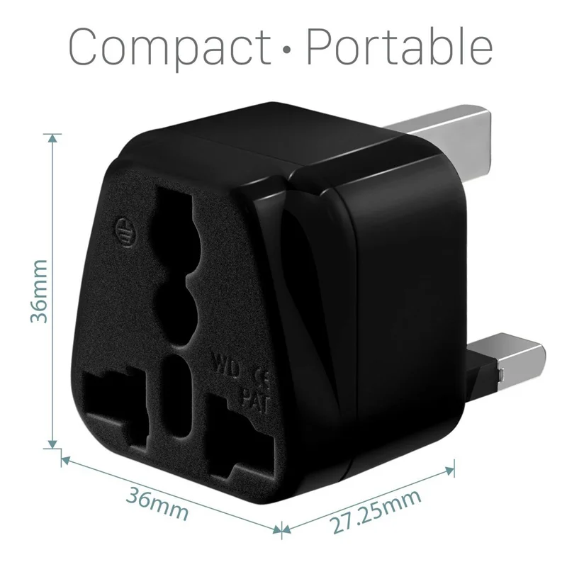 Universal AU EU CN US to UK Travel Plug Adapter Type G Singapore Malaysia United Kingdom Power Socket Converter 13A plug adapter power plug adapter