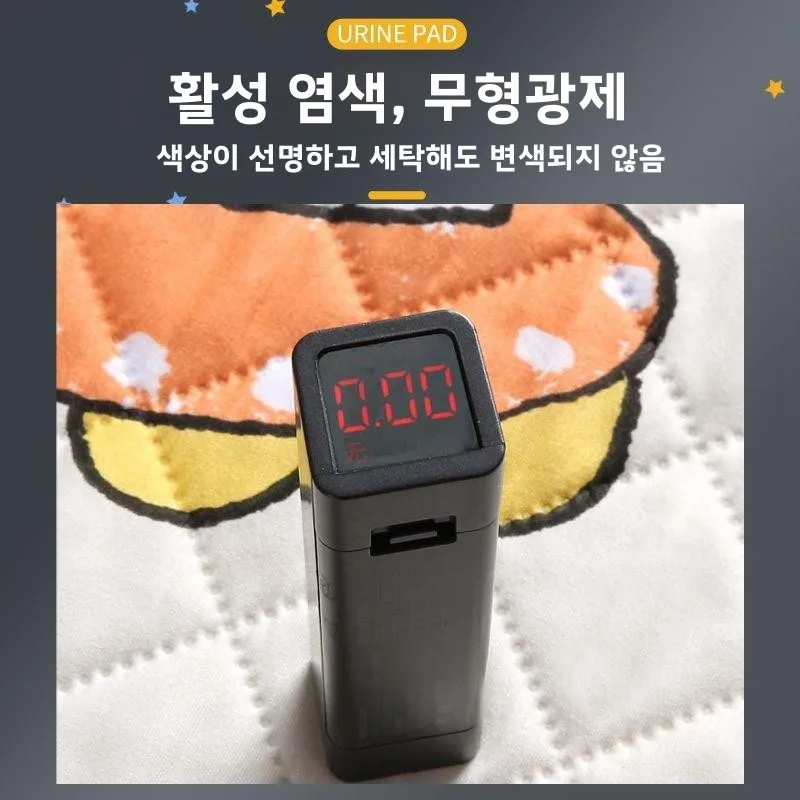 대형 사이즈 세탁 가능 침대 패드 (어린이, 성인, 노인용) 방수 소변 방지 침대 패드 (생리 기간 및 침대 보호용)