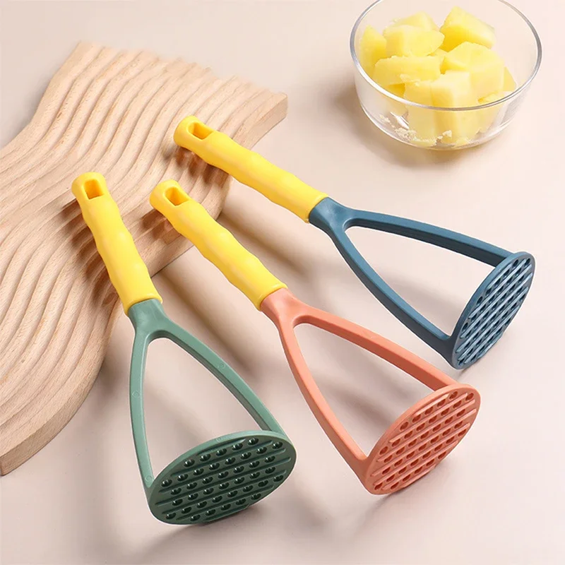 1pc Kitchen PP Pressed Potato Masher Ricer Puree Juice Maker Potato Pusher Smooth Mashed Potatoes Crusher Fruit Tools Supplies images - 6