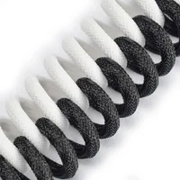 สายคีย์บอร์ด 1.5 ม. แบบขด Type-C เป็น USB A พร้อมขั้วต่อแบบถอดได้ สำหรับคีย์บอร์ดเล่นเกม/แท็บเล็ต (สีขาว) 2