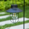 Retro Solar Lawn Lamp Hanging Outdoor Lighting Waterproof Tungsten Path Lights For Patio Walking Reading Camping Garden Supplies 3