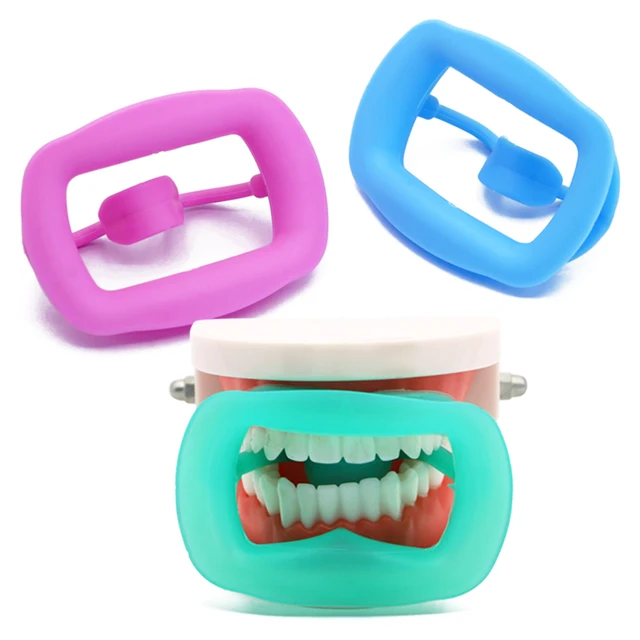 Dental Orthodontic Lip Cheek Retractor 3D Soft Silicone Mouth Opener Cheek Expand Dentistry Teeth Care Treatment Tool