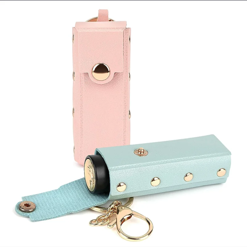 Porta Lápiz Labial Con Espejo Y Llavero | Organizador Compacto Para Brillos Y Barras De Labios | Regalo Ideal Para Mujer