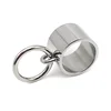 COUYA 2018 Stainless Steel Circle Inlay Punk Rock Cool Girl Friendship Rings Christmas Gift To Sister Prevent Allergy 3