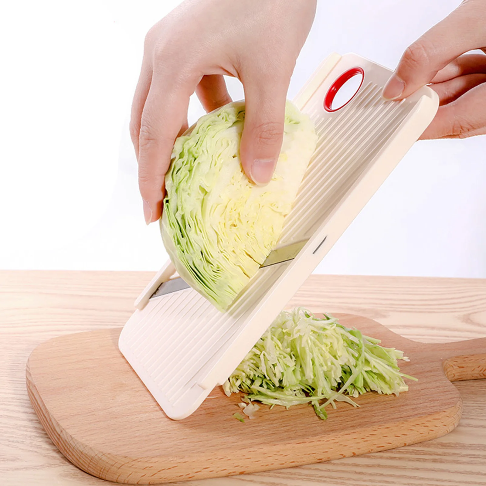1PCMulti-Functional Manual Vegetable Slicer: Safe Mandoline Slicer