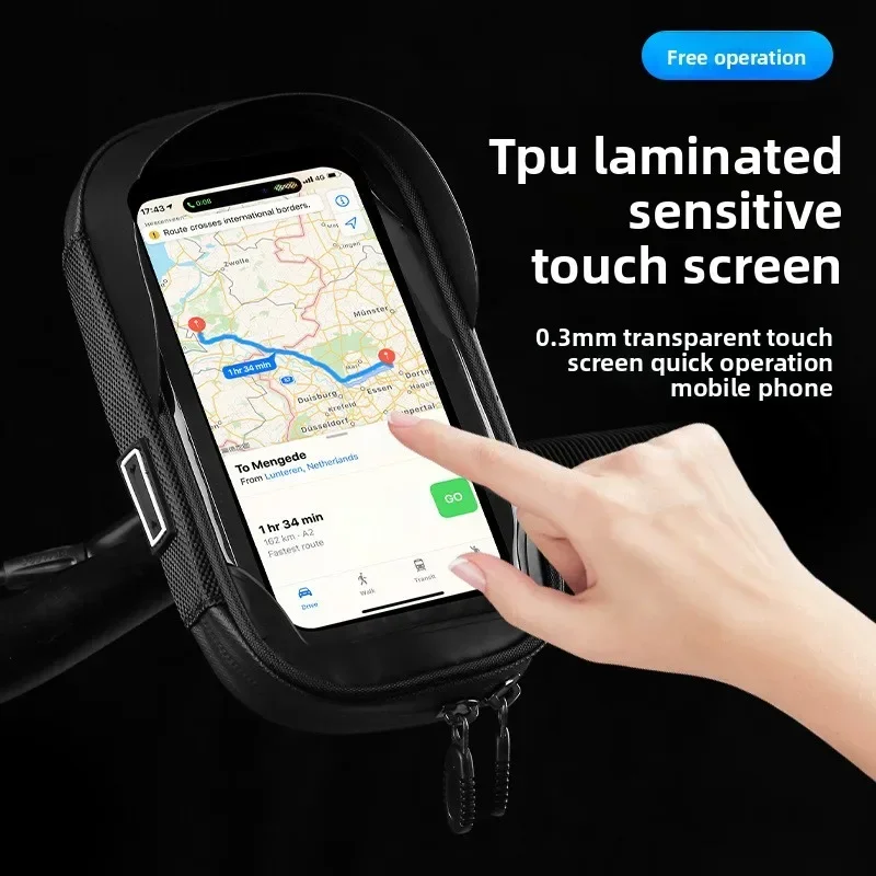 Phone Holder 360 Rotation Waterproof for Bicycle