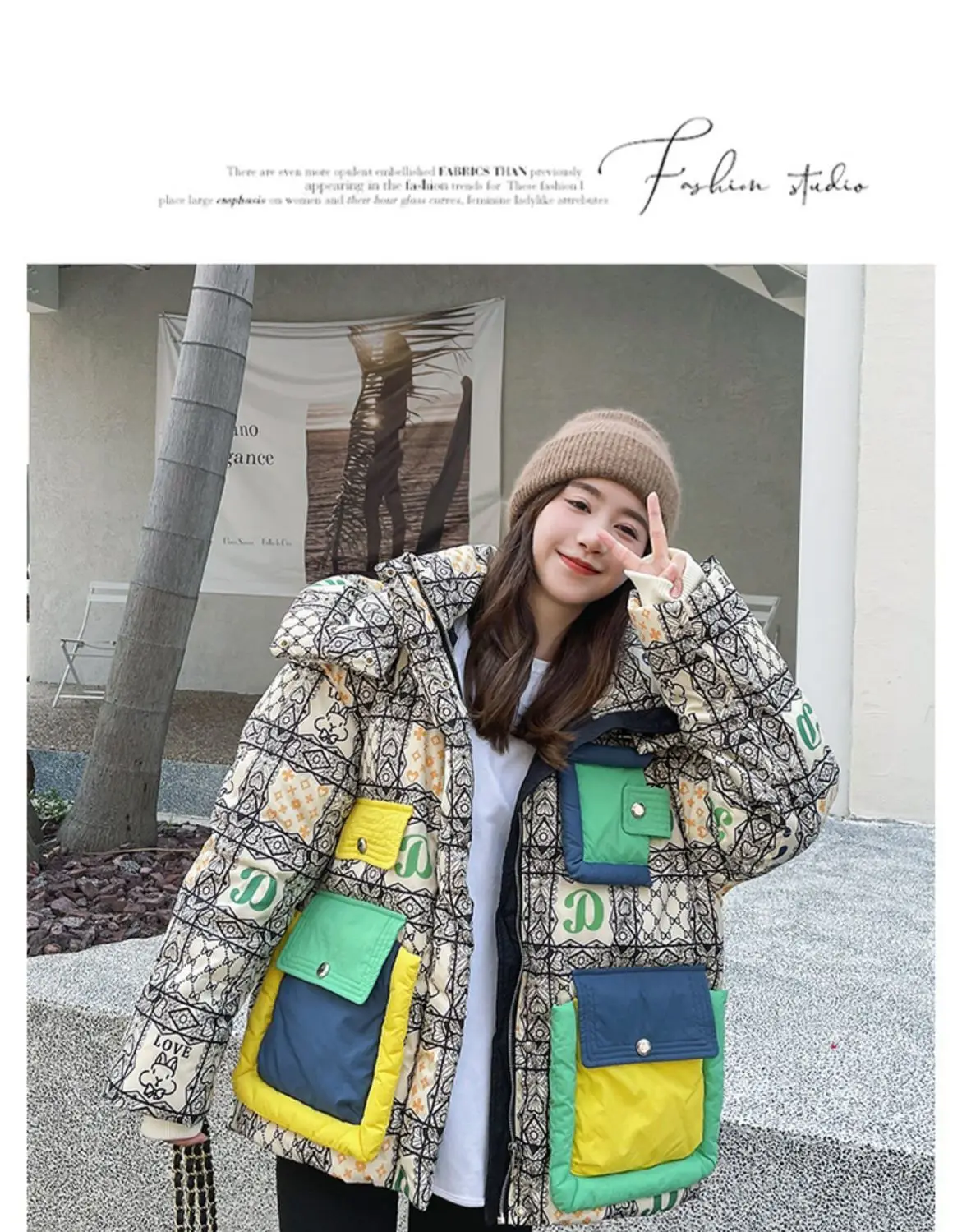 

Tent's new jacket filled women's jacket golf suit 2024 winter golf women's windproof golf jacket down cotton outer