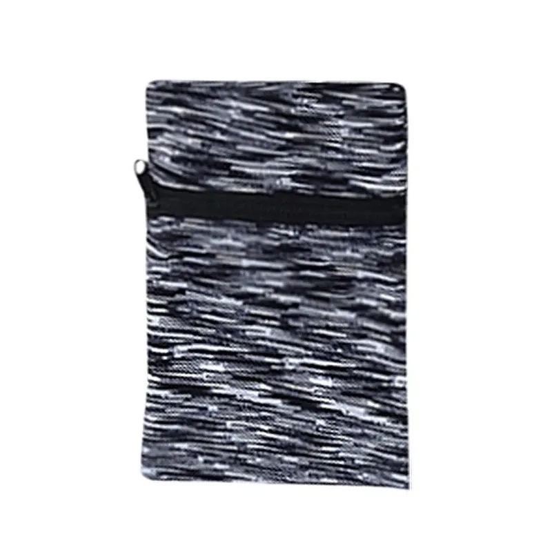 Multifunctional Band Zipper Ankle Wrap Sport Wrist Strap Wallet Storage Bag Case Badminton Basketball Wristband Sweatband 7.25 wrist sweat wristbands