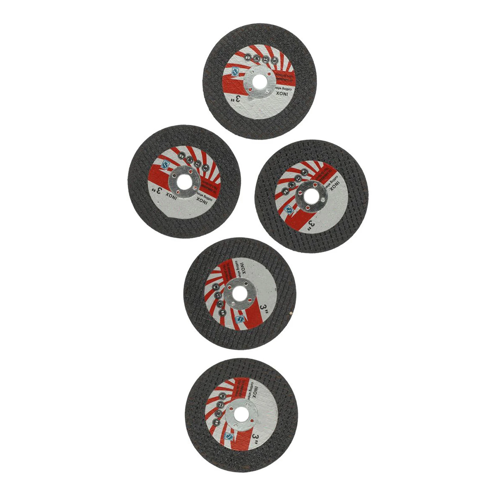 5pcs 75mm Mini Cutting Disc Circular Resin Grinding Wheel Saw Blade Angle Grinder Attachment Cutting Polishing Disc Kit 5pcs 75mm circular resin saw blade grinding wheel cutting disc steel stone cutting for angle grinder power tools accessories