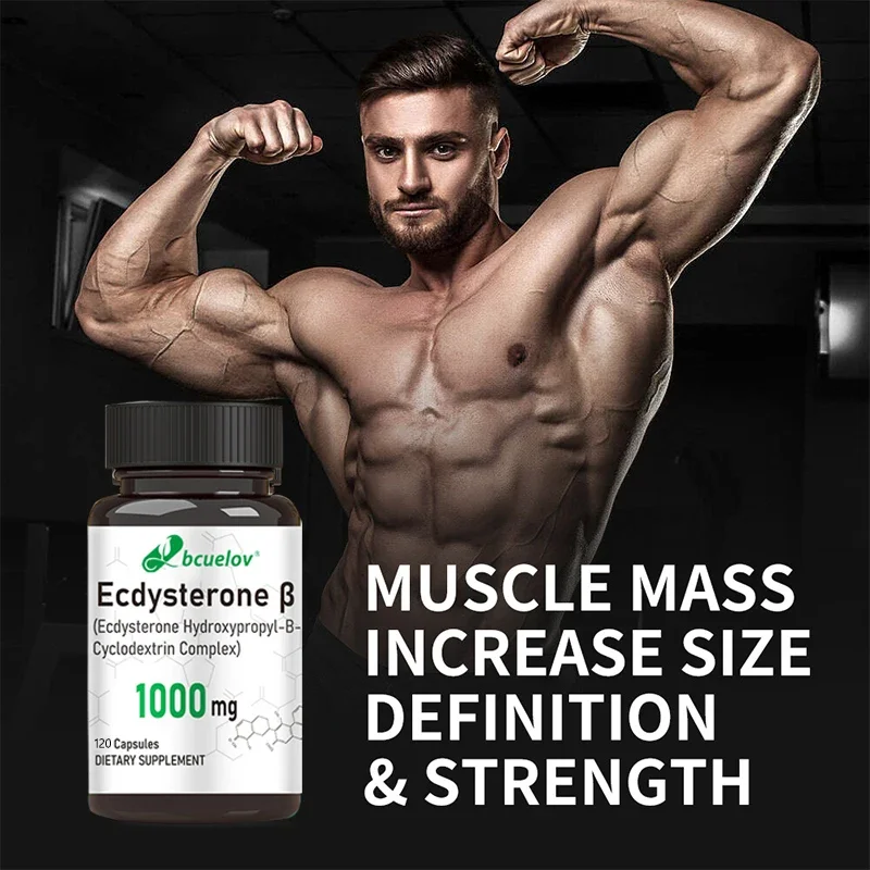 Ecdysteroid Capsules-boost metabolism, promote muscle growth, improve athletic performance, enhance endurance, fight fatigue