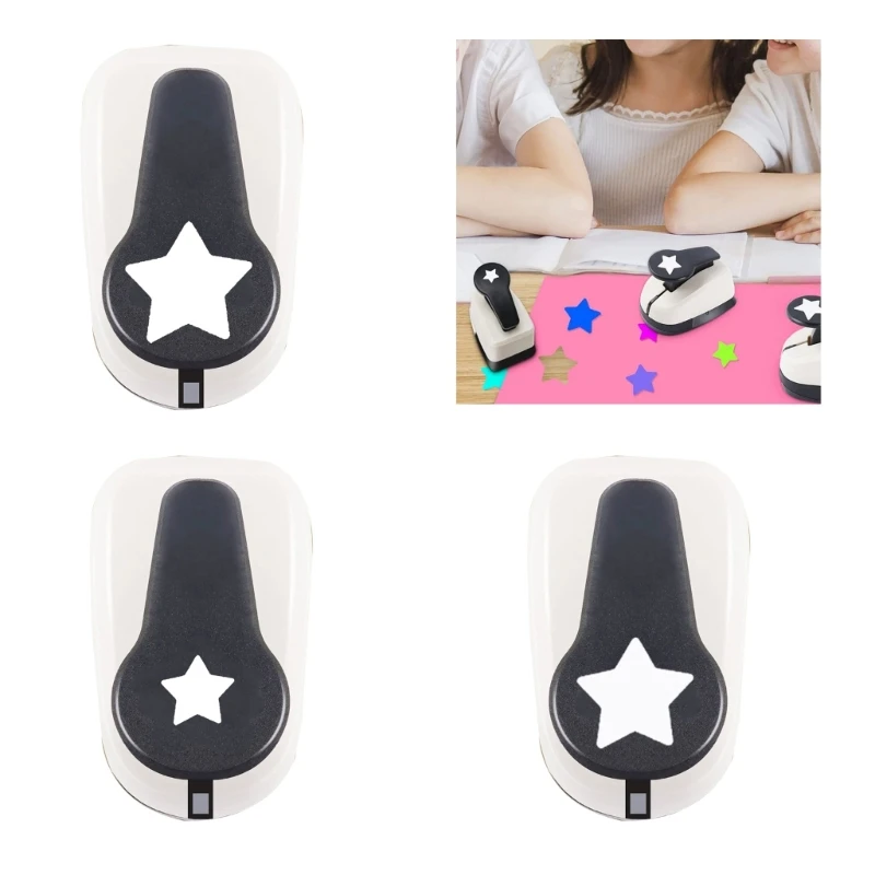 Five-pointed Star Hole Single Hole Puncher for Card Making Scrapbooking