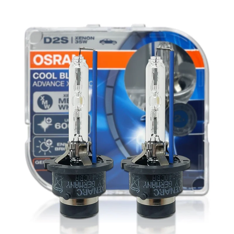 OSRAM D1S D2S D2R D3S D4S D4R D8S COOL BLUE ADVANCE XENARC 35W 6000K 2PCS GERMAN LIGHTING MADE IN GERMANY hid xenon headlight bulb xenon hid kit car headlight bulbs 1 PAIR