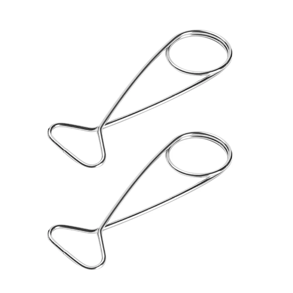 

2 Pcs Cup Hook Fish Lip Spreading Tool Hooks for Hanging Camping Pot Cooking Utensils