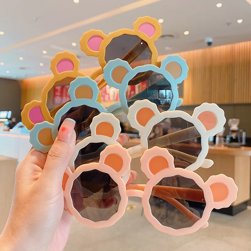 

Kid Sunglasses Cute Sports Outdoor Children Glasses Travel Anti-UV Sunglasses Toy Birthday Gift
