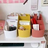 Large Capacity Cute Pen Holder Desk Accessories Pencil Storage Box Desktop Organizer Stand Case School Office Stationery 1
