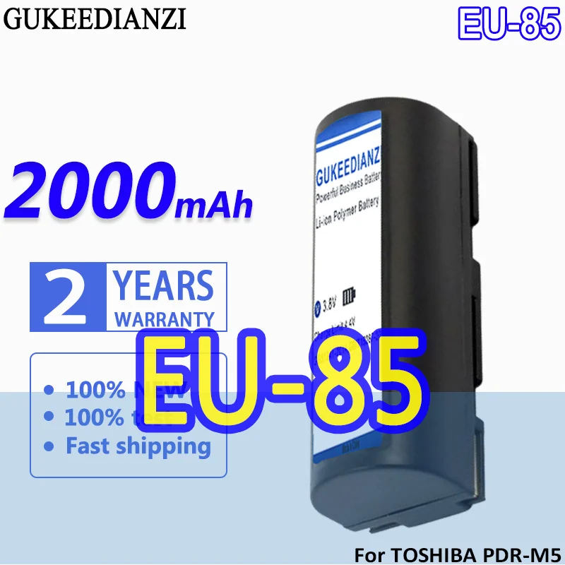 Eu-85 (Fnp80) Batteria Ad Alta Capacità Da 2000Mah Per Batterie Toshiba Pdr-M5 Pdr-M4 Pdr-M70 Epson R-D1 R-D1S Di Alta Qualità