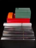 Bopp Heat Shrink Film Cigarette Box Envelope Tea Transparent Gift Box Packaging Films Plastic Sealing Golden Thread Brushed Film 5