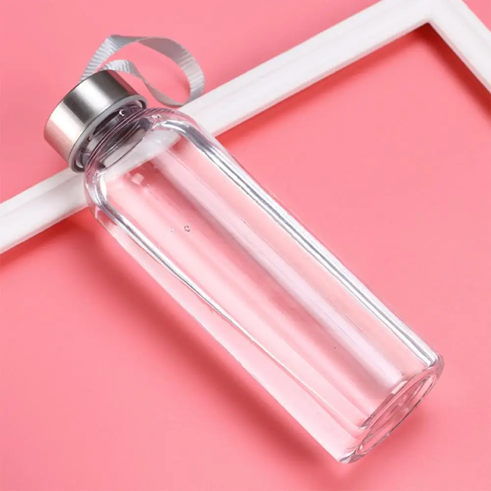 300/400/500ML Portable Sports Plastic Water Bottle Practical Water Cup Drinking Bottle Transparent Handy Cup For Outdoor Sports, sports water bottle