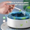 Smart Ashtray Air Purifier,Remove Secondhand Smoke and Tobacco Odor Instantly,Batteries Not Included, Ring Aromatherapy Tablets 1