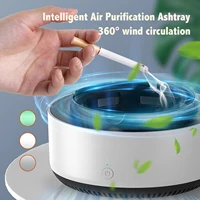 Smart Ashtray Air Purifier,Remove Secondhand Smoke and Tobacco Odor Instantly,Batteries Not Included, Ring Aromatherapy Tablets 1