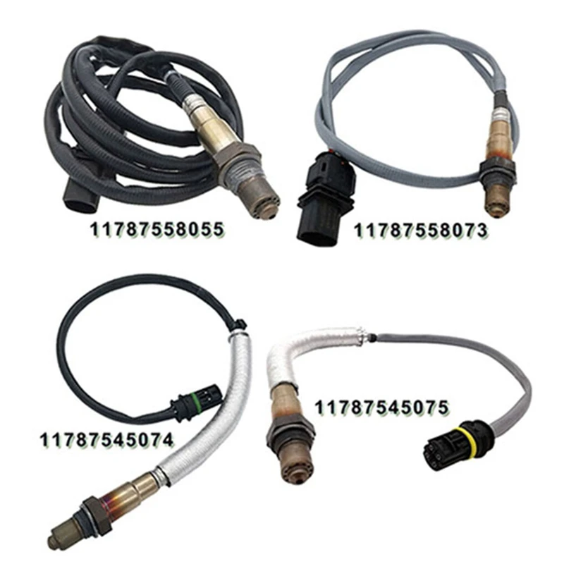 

4Pcs Up & Downstream Oxygen Sensor For BMW E83 E90 E91 E92 E93 128I 11787558073,11787558055,11787545075,11787545074 Replacement