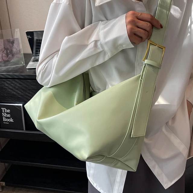 Shoulder Bag  Handbag Tote - Women's Solid Color Shoulder Bag Zipper Large  Capacity - Aliexpress
