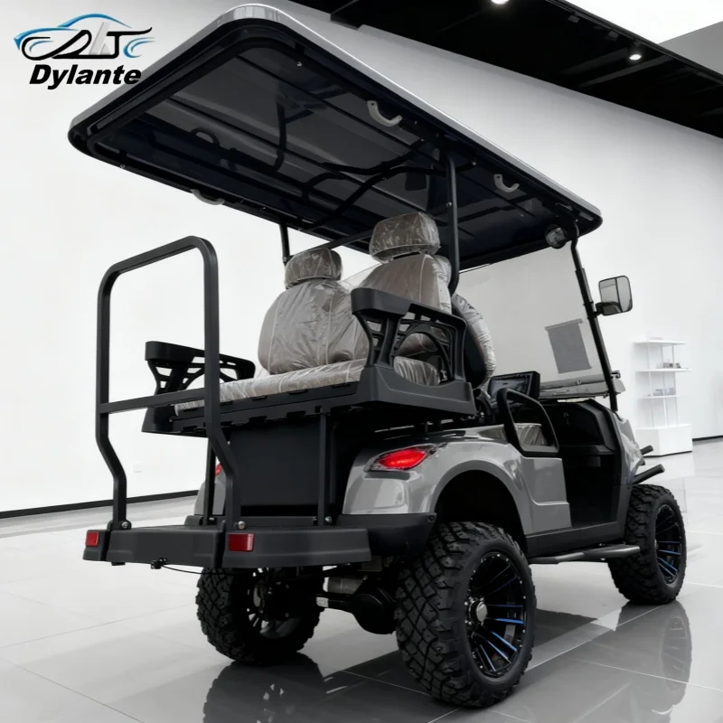 سعر جيد سيارة نادي كهربائي 4 مقاعد عربات الغولف بط...