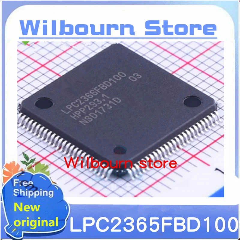

5 шт. ~ 20 шт./лот LPC2365FBD100 LPC2365FBD100,551 LQFP100 100% новый в наличии на складе