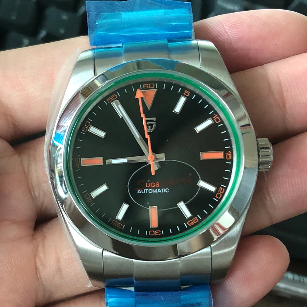 2023 New PAGANI DESIGN Mens Automatic Watches AR Sapphire Mirror Men Mechanical Watch For Men NH35A 100M Waterproof Reloj Hombre