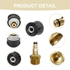 M22Quick Connect Adapter M22 14mm Connector for Karcher K2-K7 With Brass Washer Gun Hose Pipe Convert Tool Quick Release Adapter 3