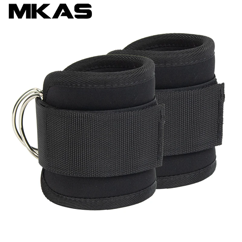 Adjustable Ankle Cuffs for Cable Machines Gym Use