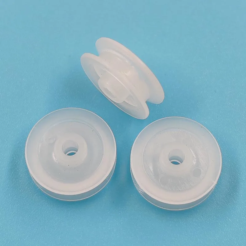 Description Picture 3 of item11mm Soft Pulley 2*11 Plastic Pulleus DIY Toy Parts Accessories P112A