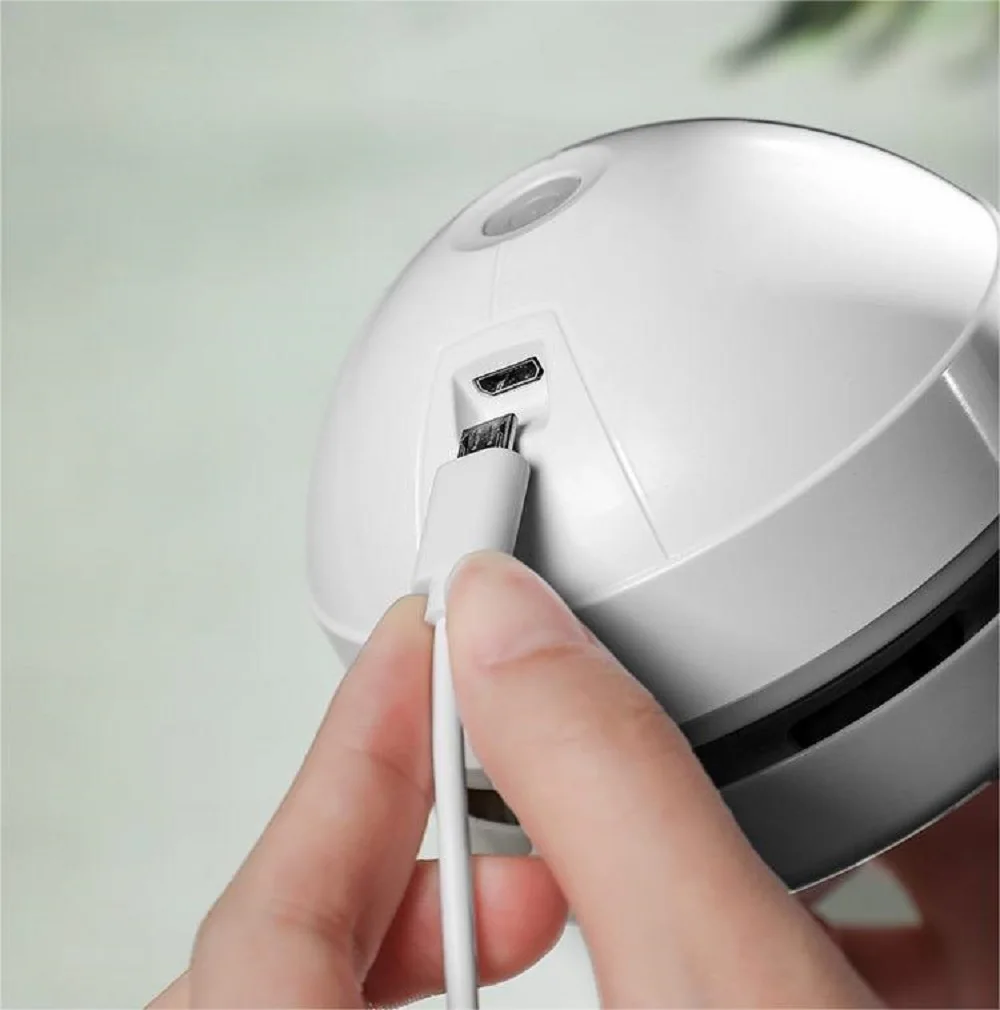 Desk Dust Vacuum Clean Brush USB Charging for Home Office