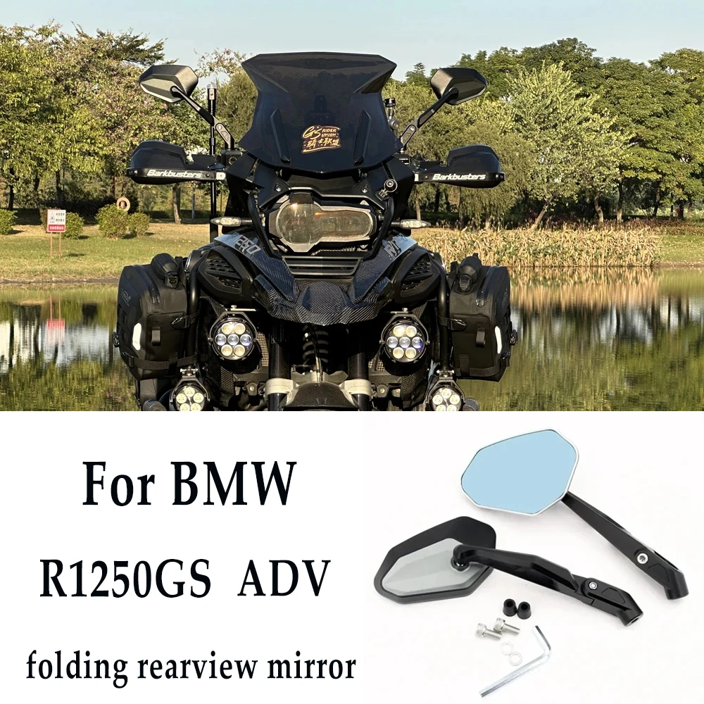 

CNC Rearview Mirror For BMW R 1250 GS F850GS R1200GS LC ADV Adventure Motorcycle NEW R1250 GS Accessories Side Rear View Mirror