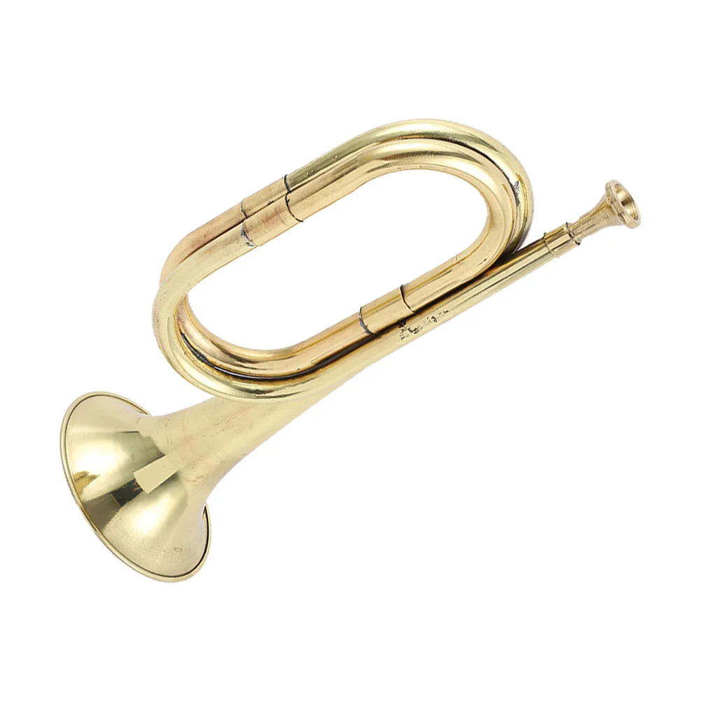 

Professional Trumpet Portable Traditional Wind Musical Instrument Copper Alloy Trumpets Bugle For Beginners Student Gift
