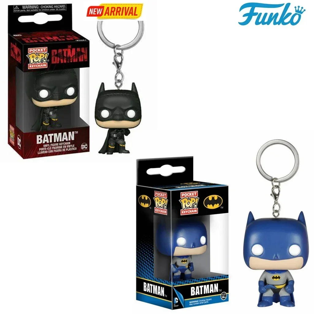 FUNKO POP HEROES Batman Dceased Comics PVC Dark Knight Schlüsselanhänger Game Stop Exklusive Vinylfigur Spielzeug Pocket Pop Schlüsselanhänger Spielzeug – Detail 1