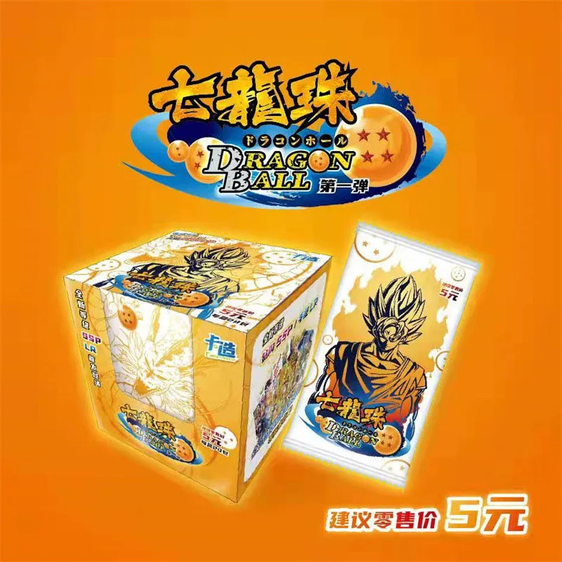 

Dragon Ball Z Cards Shiny Son Goku Saiyan Vegeta Anime Trading Battle Booster Box Game Children Collection Card Gift Toy