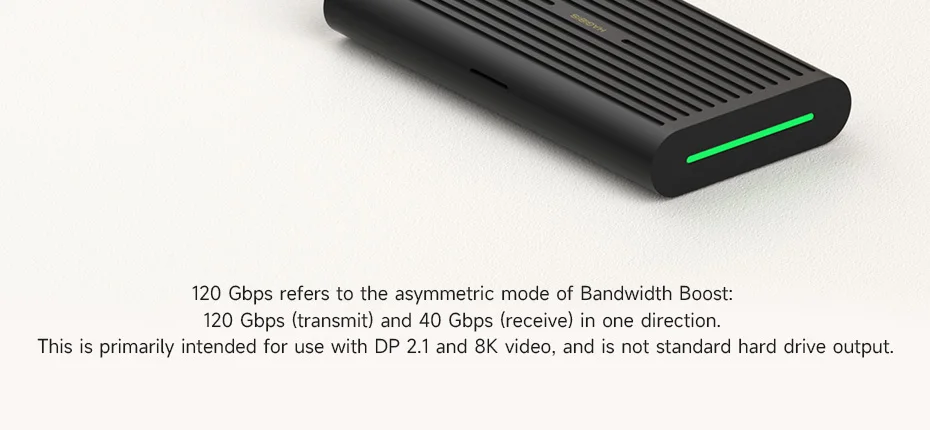 Hagibis Thunderbolt 5 USB-C Cable 120Gbps 240W 16K