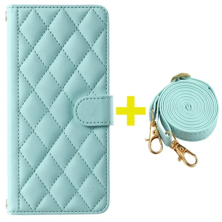 Luxurious Crossbody Leather Flip Wallet Case – Premium Design