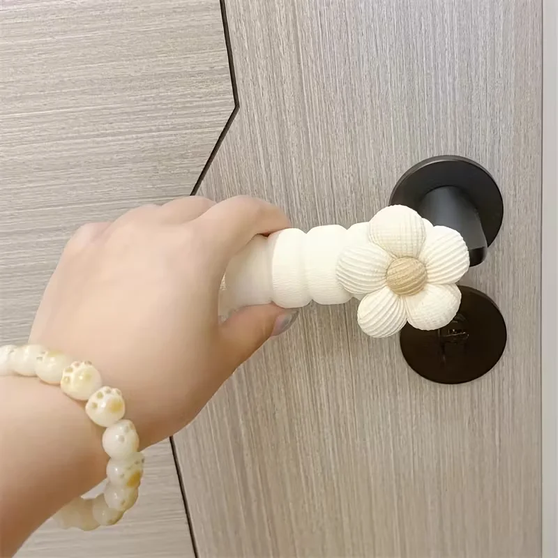 Anti-static Door Handle Cover-Silent Impact Protection Prevents damage to walls and door locks, safeguarding door hardware