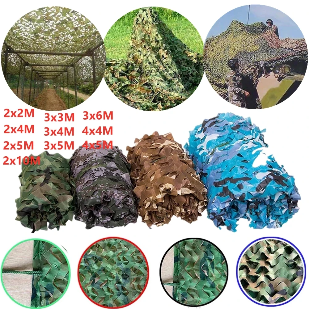 camouflage net Hunting camouflage net Garden gazebo Car awning White blue green black jungle desert color