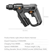 T Brushless Rotary Electric Hammer Drill Cordless 3 in 1 High Power High Power Multifunction Electric Pick for Home Drilling 6
