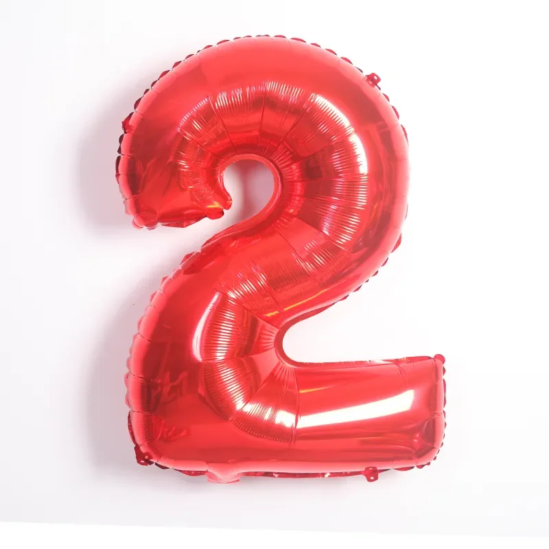 

Size Rainbow Rose Gold Silver Aluminium Foil large Number Balloons 0-9 Birthday Wedding Engagement Party Decor Digit ball