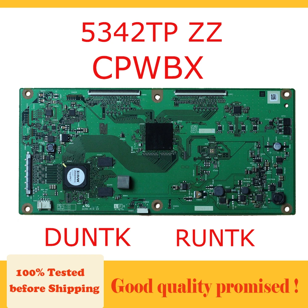 

Модель платы T-Con 5342TP ZZ CPWBX RUNTK DUNTK, логическая плата 5342TPZZ 5342tp, телевизионная панель перед T-con, хорошее качество