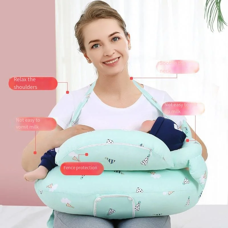 Breastfeeding Nursing Pillow Waist Protection Holding Baby Horizontally Holding Pillow Anti Spitting Chair Breastfeeding